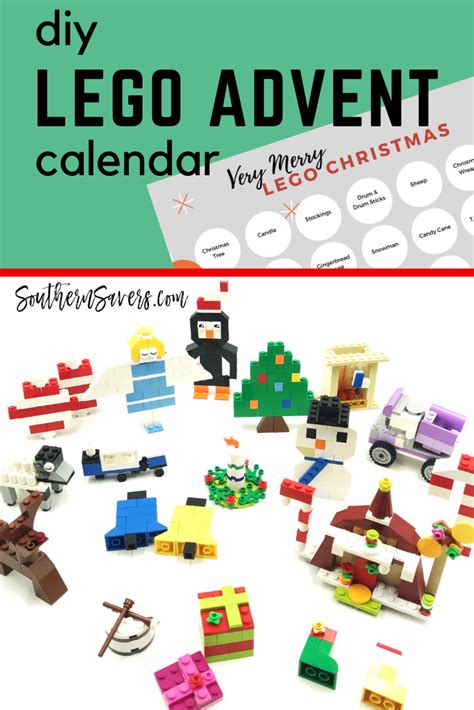 Diy Lego Advent Calendar